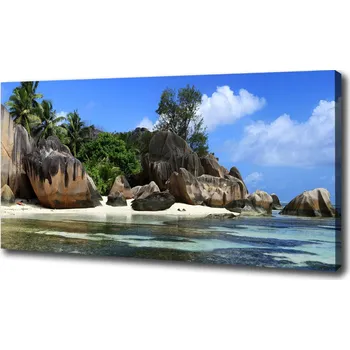 Obraz Foto obraz na plátně Seychely panorama