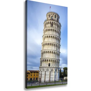 Obraz Vertikální Foto obraz na plátně Šikmá věž Piza