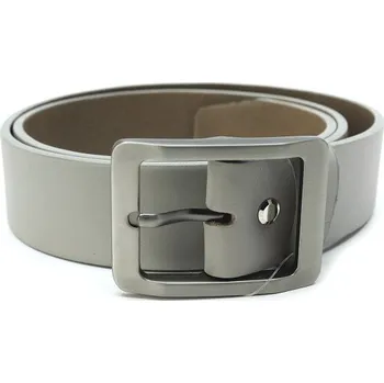 Opasek Penny belts opasek dámský jeans šedý 95 cm (dámský kožený opasek)