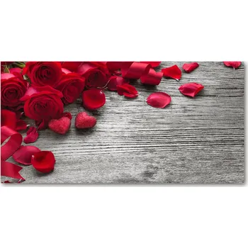 Obraz Foto obraz akryl svislý do obýváku Červené růže