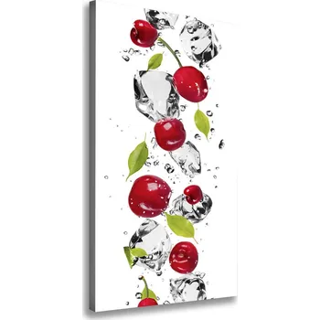 Obraz Vertikální Foto obraz na plátně Višně a voda