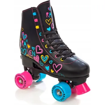 Kolečkové brusle Trekové Roller brusle Raven Trista black Velikost bruslí: EU 39-42