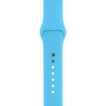 For Apple Watch Sport Band 44mm modrý / Sportovní pásek pro Apple Watch 44mm