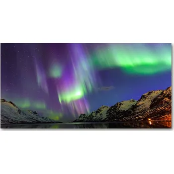 Obraz Foto obraz skleněný horizontální Polární záře