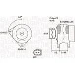 Alternátor MAGNETI MARELLI 063731970010