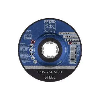 Brusný kotouč Hrubovací kotouč SG X-LOCK STEEL 115x7mm Pferd