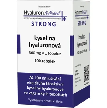 Přírodní produkt N-Medical Hyaluron Strong 360 mg 100 tob.