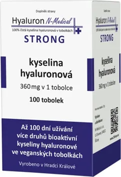 Přírodní produkt N-Medical Hyaluron Strong 360 mg 100 tob.