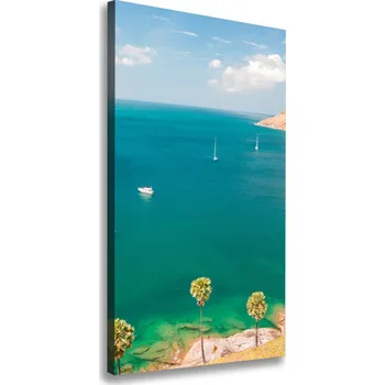 Obraz Vertikální Foto obraz na plátně Jachty Thajsko