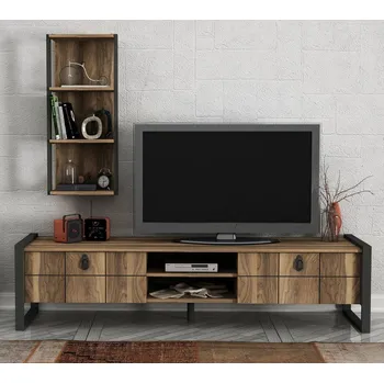 Televizní stolek Televizní stolek LAPAS ořech