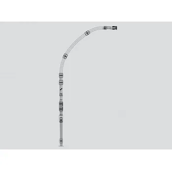 GEZE OL 90N Táhlo flexibilní, 1250 mm, hnědé