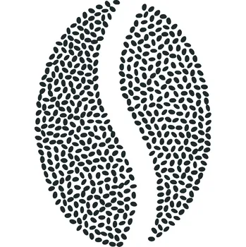 ARTEMISS Kávové zrno - plastová šablona 415 (29x29cm) Rozměr: G 29x29cm