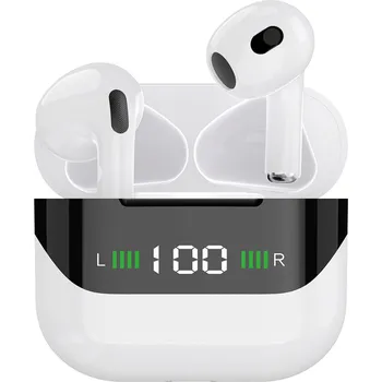 Handsfree Dudao U15 TWS bezdrátové bluetooth sluchátka bílé