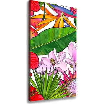 Obraz Foto-obraz canvas do obýváku Havajský vzor