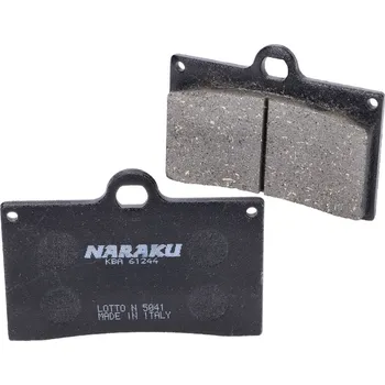 Brzdová destička Brzdové destičky Naraku organic, Aprilia RS 50 14-16, RS4 125, Cagiva Mito 125, Derbi GPR 50 2T Euro2 / 125 4T Euro3 NK430.63