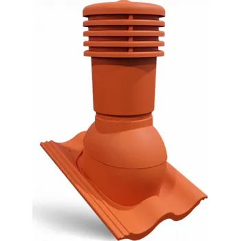 Střecha Větrací komínek Eurovent VENTOS X C Barva: 8004 - cihlově červená