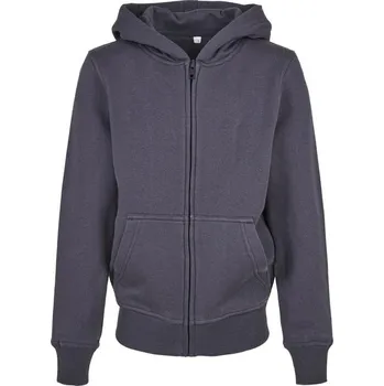 Chlapecká mikina Dětská organická mikina BY188 ( Kids´ Organic Basic Zip Hoody )