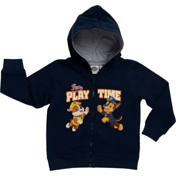 Chlapecká mikina Paw Patrol Tmavě modrá chlapecká mikina Velikost: 86/92