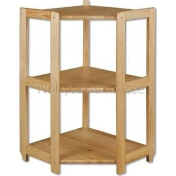 police Rohový policový regál DREWMAX BOG102 Barevné provedení: Grey-šedá