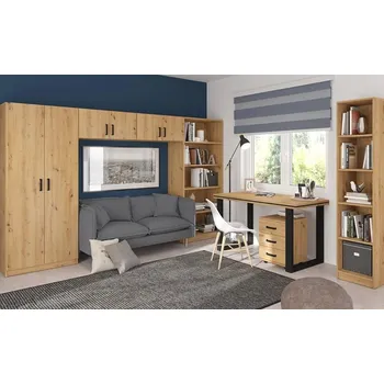 Kancelářská sestava Studentský pokoj / kancelář MALTA 320 +, artisan Sestava A