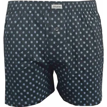 Trenýrky Andrie PS 5677 černé pánské trenýrky Barva: černá, Velikost: 3XL