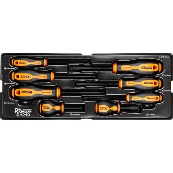 Šroubovák RICHMANN/CORONA Úderové, křížové, ploché šroubováky sada 8 ks CORONA