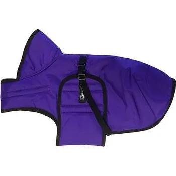 Obleček pro psa Zimní vesta JEDNOBAREVNÁ fialová varianta 30 cm
