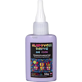 Výtvarná barva ARTEMISS Slupovací barva transparentní Vyberte velikost: 50g, Vyberte odstín: 42 tmavá fialová