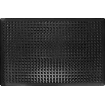 Rohožka Černá gumová protiúnavová rohož - délka 90 cm, šířka 60 cm, výška 1,4 cm