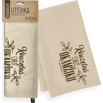 Utěrka Nekupto Dárková utěrka Kouzelná chuť okamžiku Kafetearie