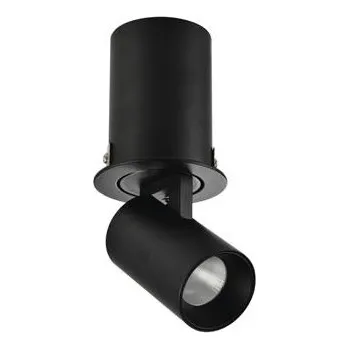 Bodové svítidlo LED Stropní zápustné bodové svítidlo Azzardo Luna 7W black/black AZ3397 7W 595lm 3000K IP20 černé