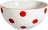 Thun Vital miska na polévku 14,5 cm, červené puntíky
