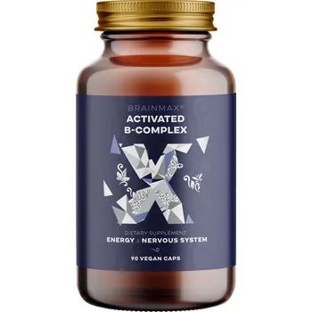 BrainMax Activated B-Complex 90 cps.