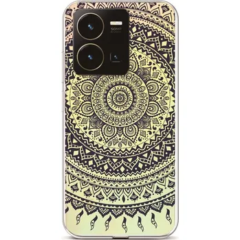 Telefonní příslušenství Kryt Vivo Y35 Navy Mandala (obal neboli pouzdro na Vivo Y35)