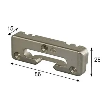 Příslušenství k oknu ROTO Uzávěr OS rám Rehau S730, 13V, L/P