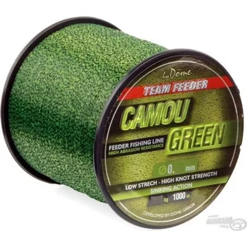 By Döme Team Feeder Camou Green Line 1000 m - 0,20 mm / 5,3 kg