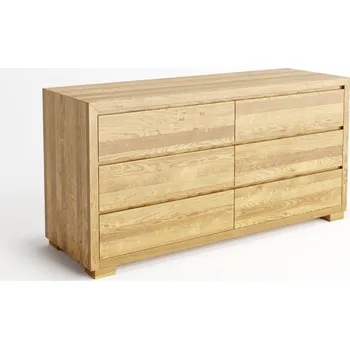 Komoda Buková komoda NEW YORK Cambria šuplíková Barevné provedení: Dub světlý