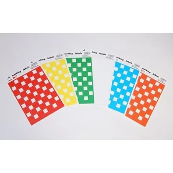 Samolepící etiketa Označovací etikety-čtverečky