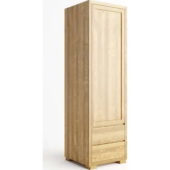 Šatní skříň Buková skříň NEW YORK Tamida se šatní tyčí Barevné provedení: Dub světlý