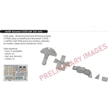 Plastikový model Eduard 1/48 Buccaneer S.2C/D LööK (AIRFIX)