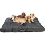 Matrace SAMOHÝL Sychrov nylonová černá s potiskem 120x100x10cm