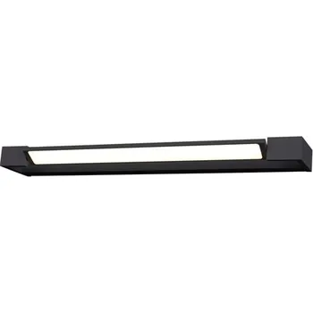 Bodové svítidlo LED Koupelnové nástěnné svítidlo Azzardo Dali 120 4000K black AZ2899 36W 4320lm 4000K IP44 120cm černé SKL000373436