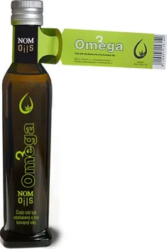 Přírodní produkt NOM-oils Omega 3 s BIO konopným olejem 240 ml