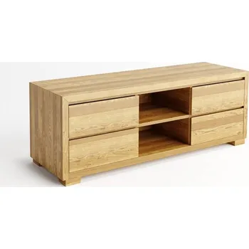 Komoda Bukový TV stolek NEW YORK Norba Barevné provedení: Ořech tmavý