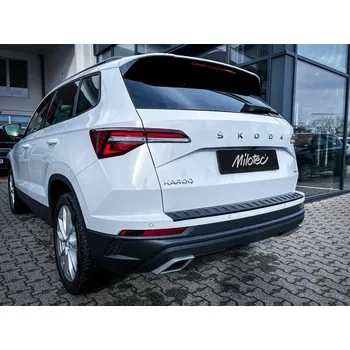 Tuning Milotec Dummy - koncovky výfuku Škoda Karoq Facelift 2021- Alu Brush