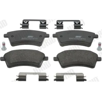 Brzdová destička Sada brzdových destiček, kotoučová brzda JURID 573414J