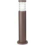 Venkovní sloupkové svítidlo Ideal Lux Tronco PT1 Small Coffee 163758 E27 1x60W IP44 60,5cm hnědé