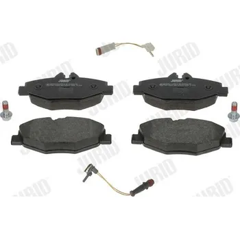 Brzdová destička Sada brzdových destiček, kotoučová brzda JURID 573091J