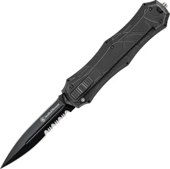 kapesní nůž Smith & Wesson OTF Assist Finger Actuator Dagger Serrated
