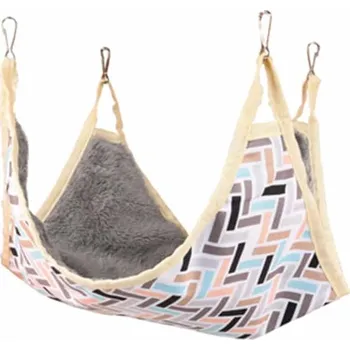 Houpací síť Závěsná hamaka pro fretky FLAMINGO Clavio 37x37x2cm